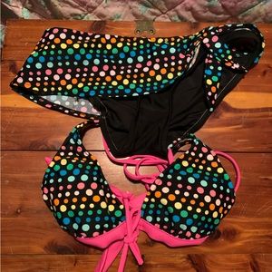 Arizona 2-piece swimsuit, with a half skirt on the bottom.